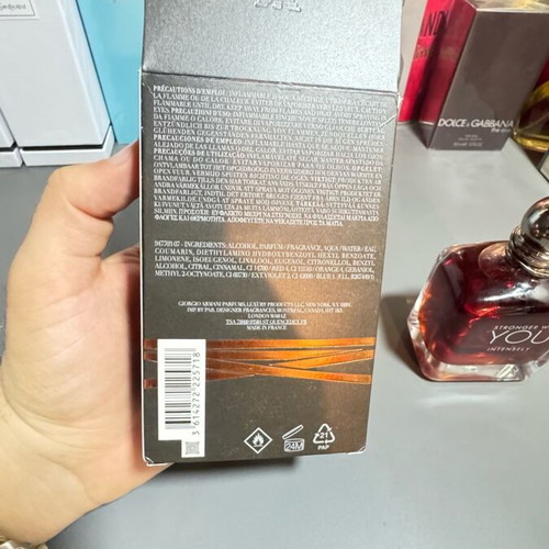 Armani Stronger With You Intensely perfume like new, 100 ml
