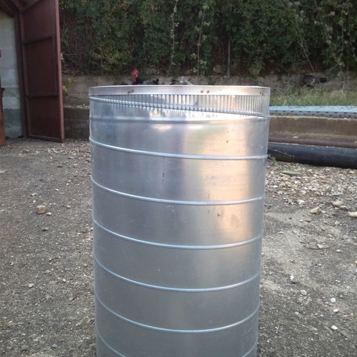 Double wall chimneys with insulation and accessories new