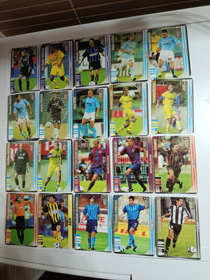 Champions 2004 Konstantinidis double-sided single stickers, 35 pcs