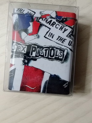 Sex Pistols Metal Storage Box new