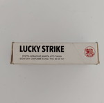 Lucky Strike matches used, sealed