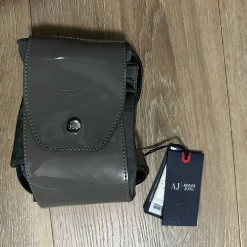 Armani Jeans shoulder bag foldable gray new