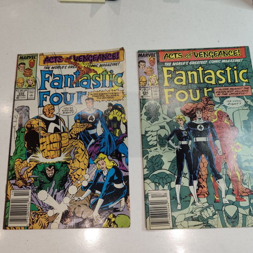 Fantastic Four Marvel comics set of 10, like new
