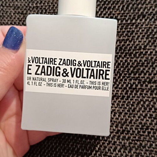 Zadig & Voltaire This is her! 30ml Eau de parfum empty like new