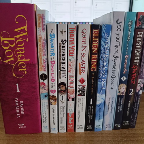 Manga and Light Novels Collection Vol. 1, various titles