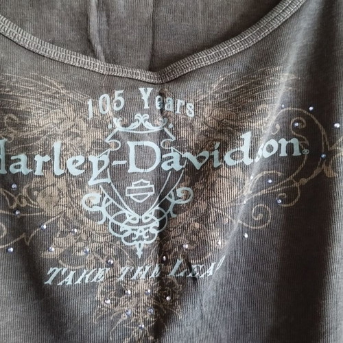 Harley Davidson T-shirt vintage original women's blue like new, size L
