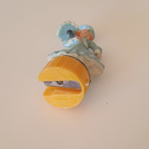 Vintage collectible pencil sharpener used, children's