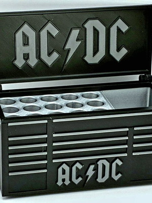 AC/DC οργανωτής γραφείου και μολυβοθήκη