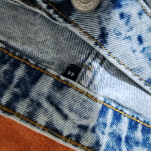 Jeans size 44 like new, boyfriend style, blue