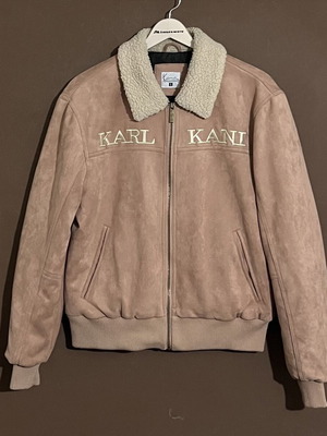 Karl Kani μπουφάν ανδρικό full zip σαν καινούργιο, μέγεθος small, σάπιο μήλο
