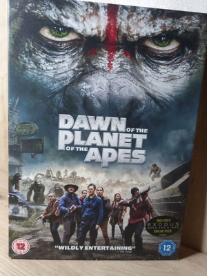 Dawn of the Planet of the Apes DVD like new, English subtitles