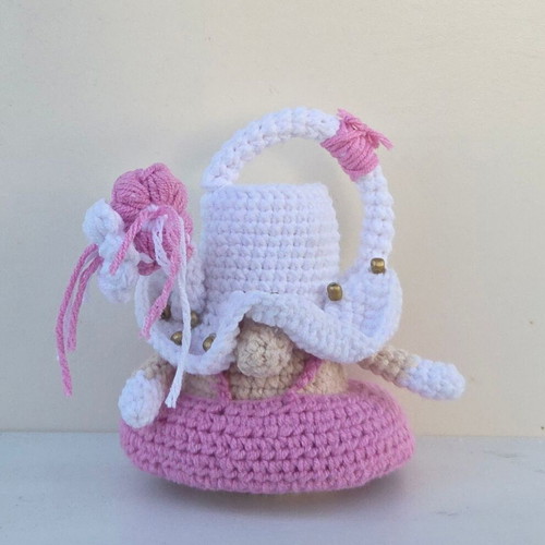 Spring Gnome handmade decorative item new crocheted