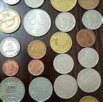  Κέρματα 1970 1980 1990.