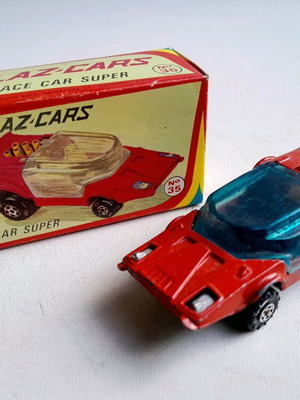 Pilaz Space Car metal die cast toy car new from the 70s