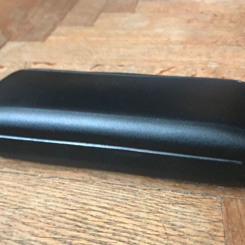 Hard plastic glasses case like new, retro, black