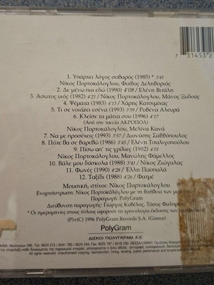 Νίκος Πορτοκάλογλου Άσωτος Υιός CD σαν καινούργιο, έντεχνο