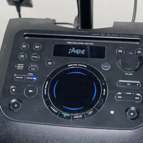 Sony MHC-GT4D Bluetooth speaker like new
