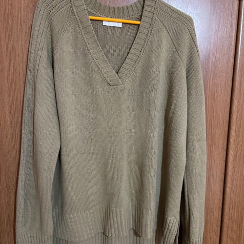 Dlv wool sweater like new, beige