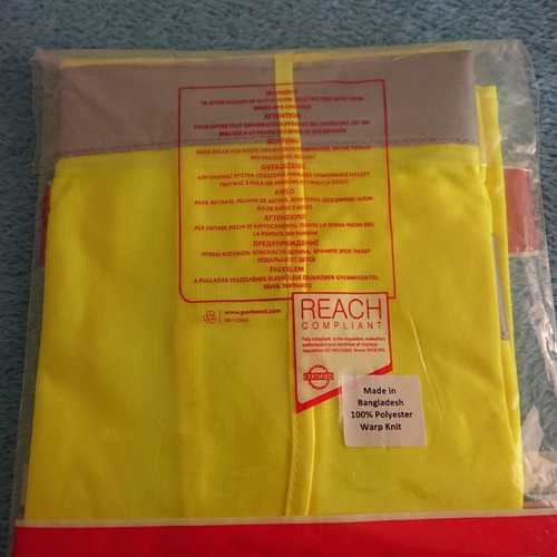 Portwest reflective vest new, flame retardant, size Small/Medium