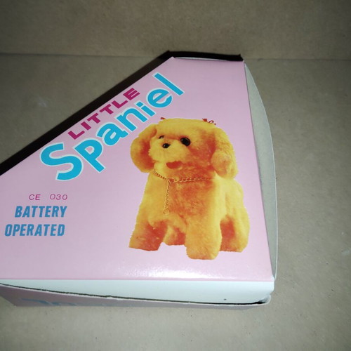 Little Spaniel dog toy used from the 90s