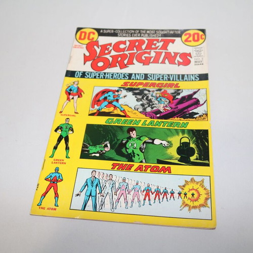Secret Origins #2 May comic used, Supergirl Green Lantern Atom