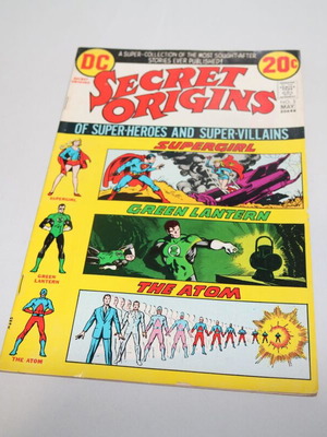 Secret Origins #2 May comic used, Supergirl Green Lantern Atom