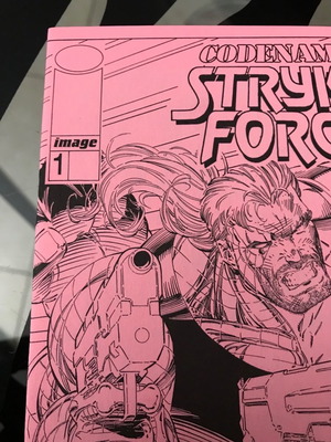 Codename: Strykeforce #1 Ashcan comic new