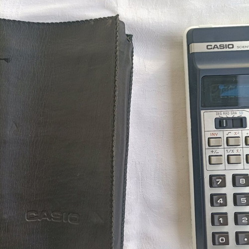Casio fx-31 scientific calculator vintage new with case