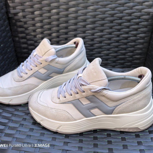 Hogan sports shoes size 40, white beige
