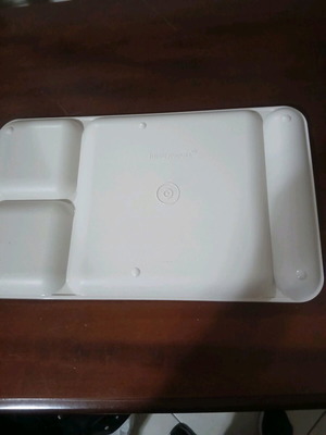 Tupperware 4-Section Dinner Plate new 38×23 cm