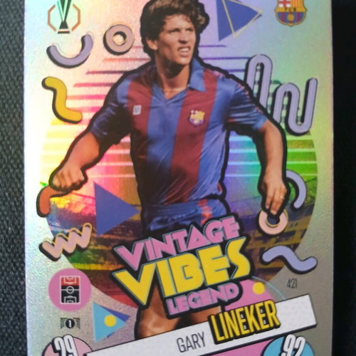Topps Match Attax Vintage Vibes Legend like new