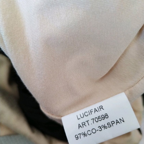 Lucifair γυναικείο κομψό ανοιξιάτικο φόρεμα βαμβακερό σαν καινούργιο, μέγεθος XL