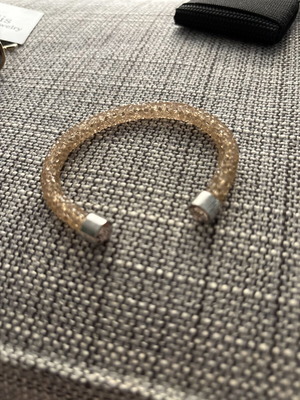 Swarovski bracelet like new, beige