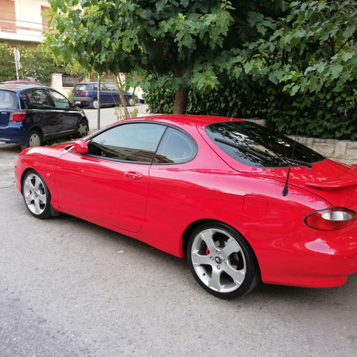Hyundai Coupe 1.6 FX 1997 like new, manual, red, ABS, A/C
