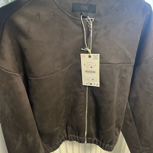 Zara brown jacket new, size L