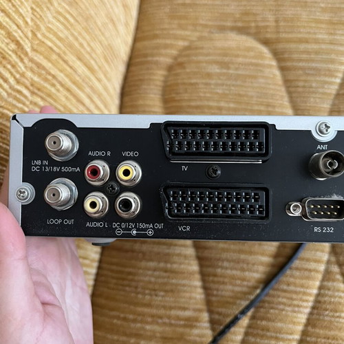 Emme Esse DVB-S Satellite Receiver used