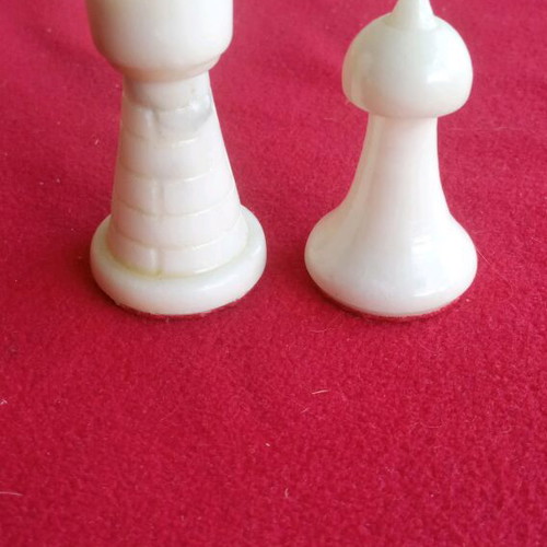 Handmade vintage onyx chess