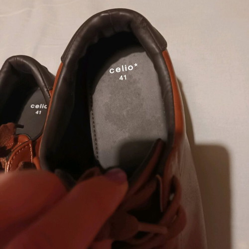 Men's brown sneakers new, size 41