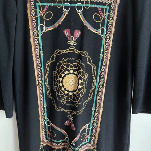Stradivarius dress like new, 3/4 sleeve, black