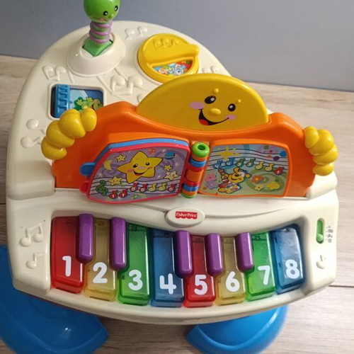 Baby toys Fisher Price and Clementoni like new, functional