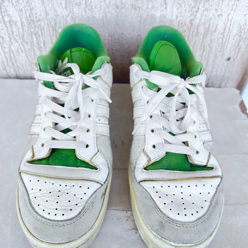 Adidas Originals FORUM 84 LOW CL leather sneakers size 43 1/3