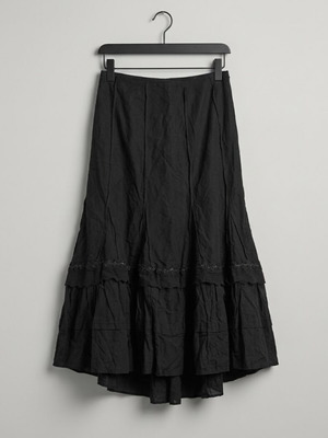 Javella Fashion gothic maxi φούστα σε μαύρο, μέγεθος 50