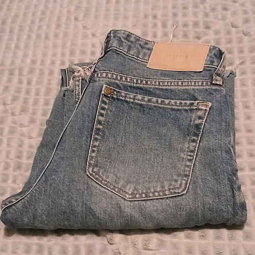 H&M 90s flare jeans like new, blue, size XS