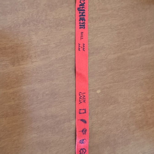 Lady Gaga Collectible Wrist Band Mayhem Tour 2025/2026 New