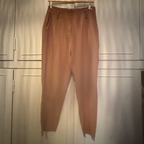 BSB Women's Fabric Pants Brown XL Like New