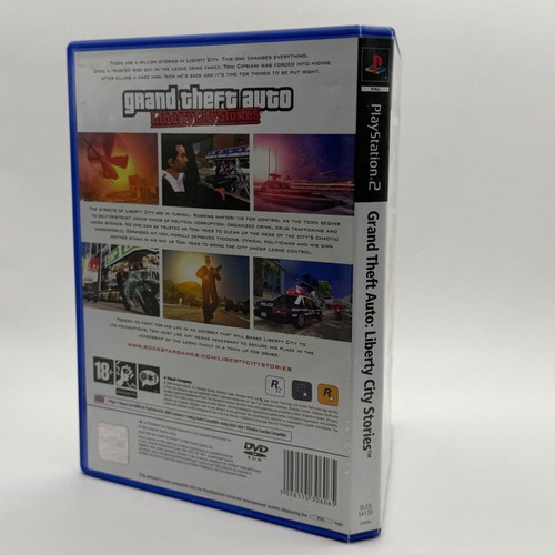 Grand Theft Auto Liberty City Stories PlayStation 2 used with manual and map