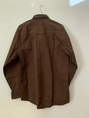 Texbasic brown shirt Large like new