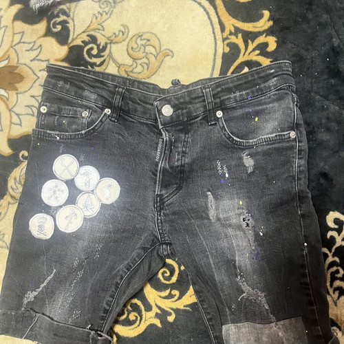 Dsquared2 men's black jeans size S like new