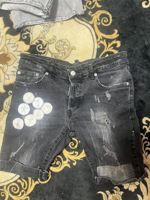 Dsquared2 men's black jeans size S like new