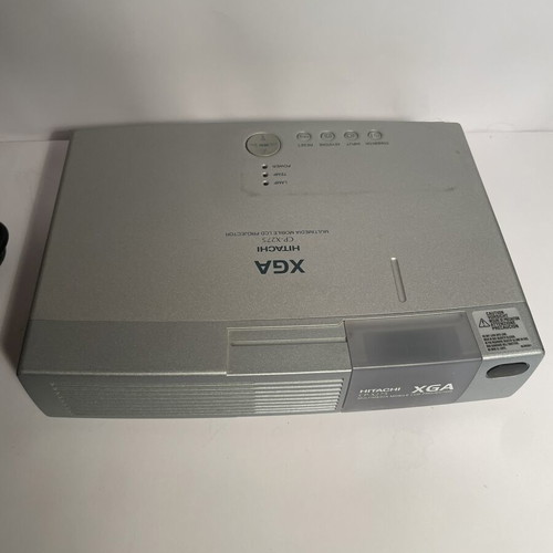 Hitachi CP-X275 XGA LCD projector used, full functionality